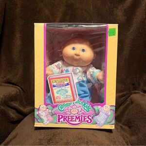 Vintage original Cabbage Patch Kids Preemies blue eyed